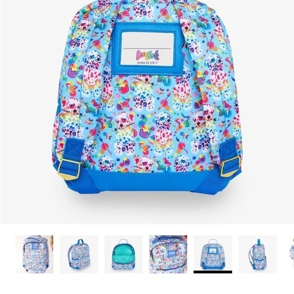 NEW IN PACKAGING! POSH PEANUT LISA FRANK SPOTTY DOTTY DOG MINI BACKPACK - Picture 11 of 16